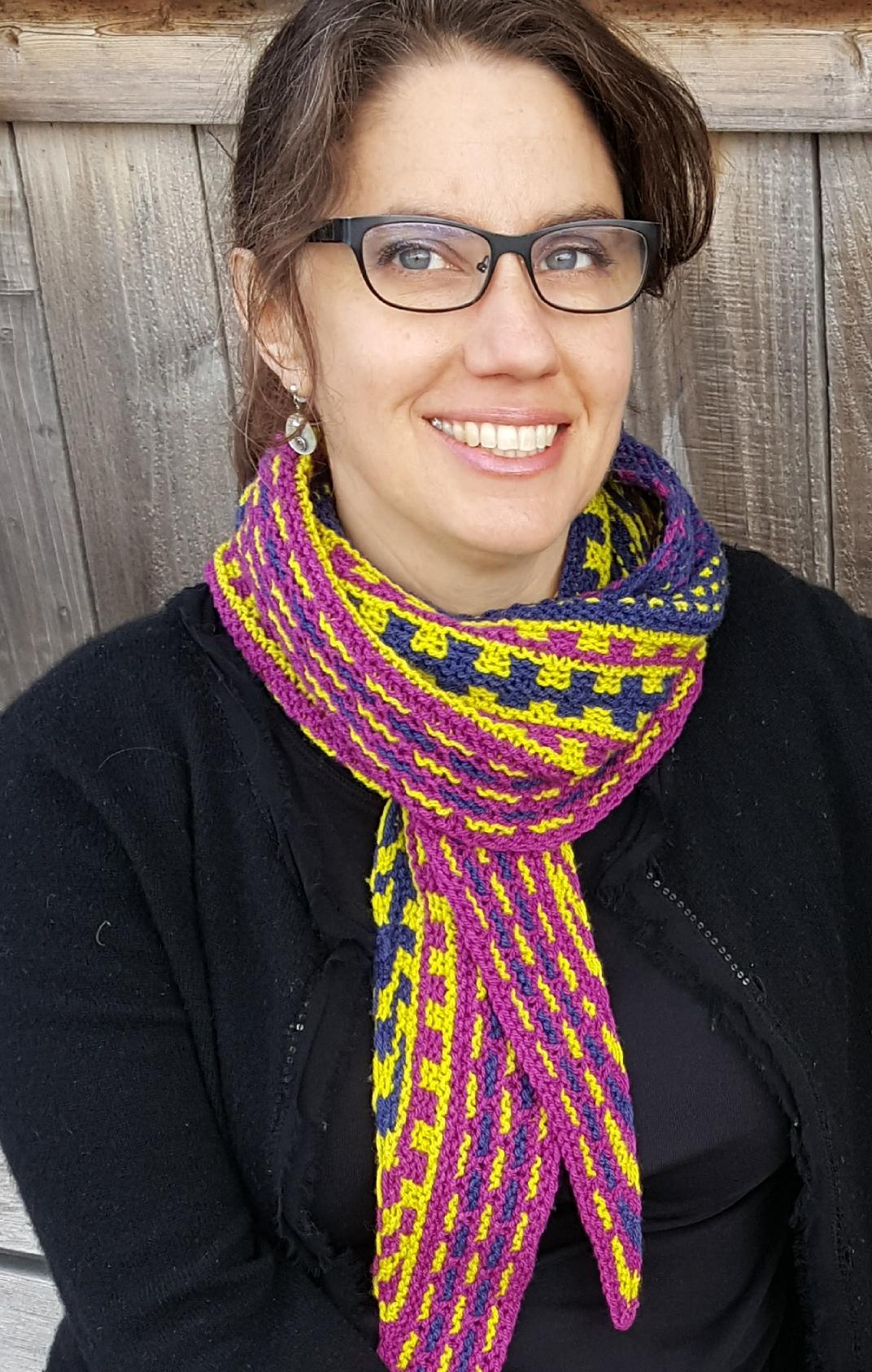 1,2,3 Slip Scarf