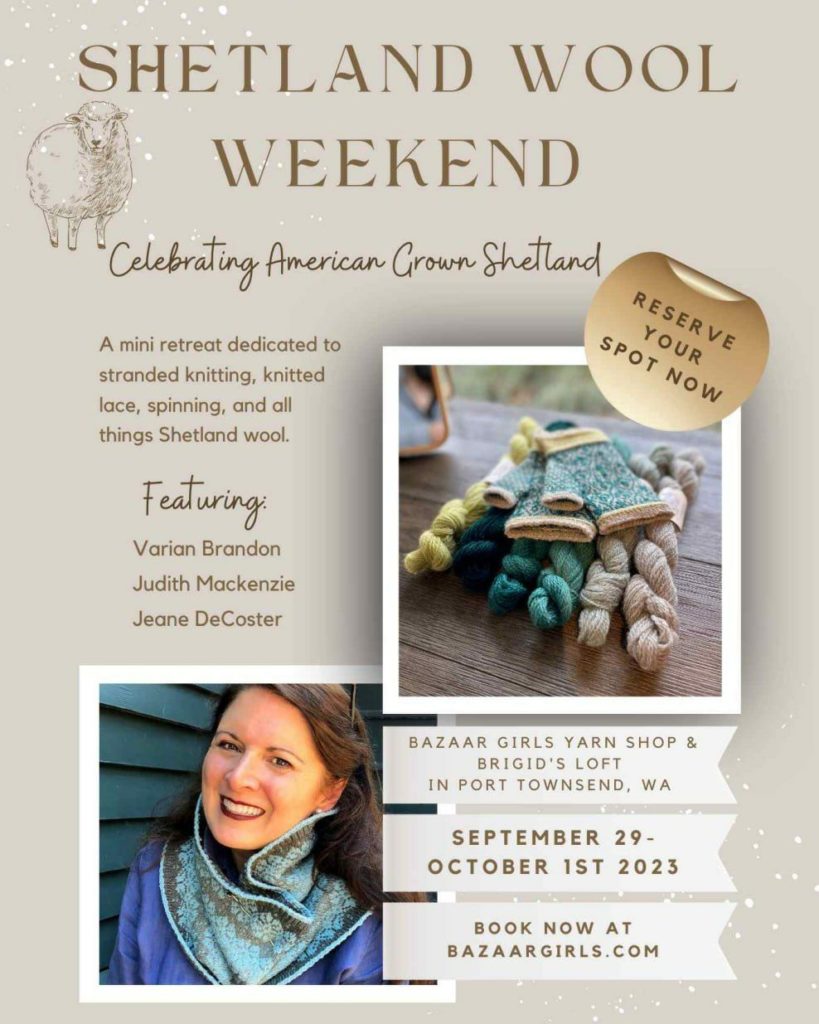 Shetland Wool Weekend Bazaar Girls