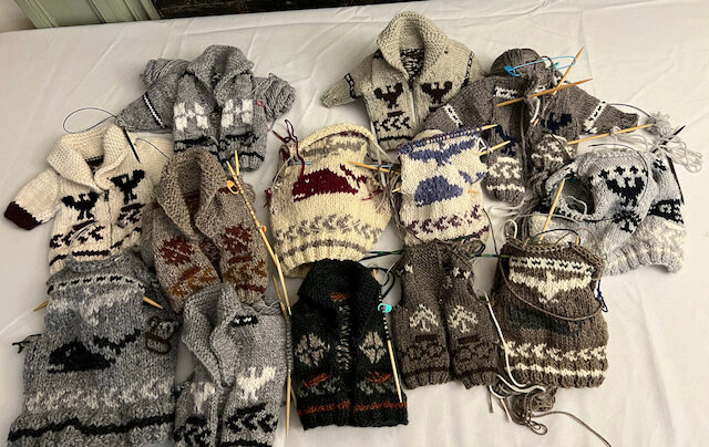 Cowichan Inspired Cardigan with Beth Brown Reinsel Bazaar Girls